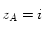z_A=i z_A=i